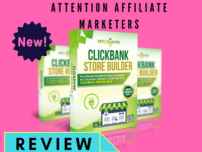 MyCBGienie: Clickbank Store Builder affiliate marketing character clickbank store builder
